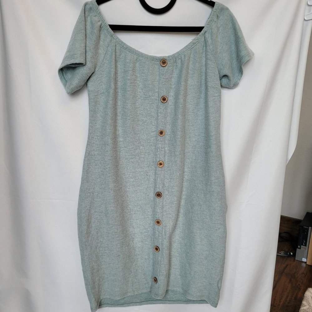 NWT Nadine West Fleece Midi Dress